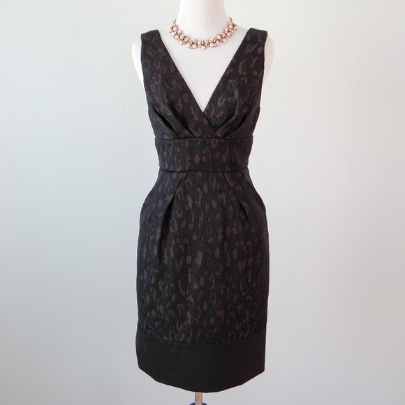 BCBGMaxAzria Dresses & Skirts - BCBG Maxazria Cheetah Print dress